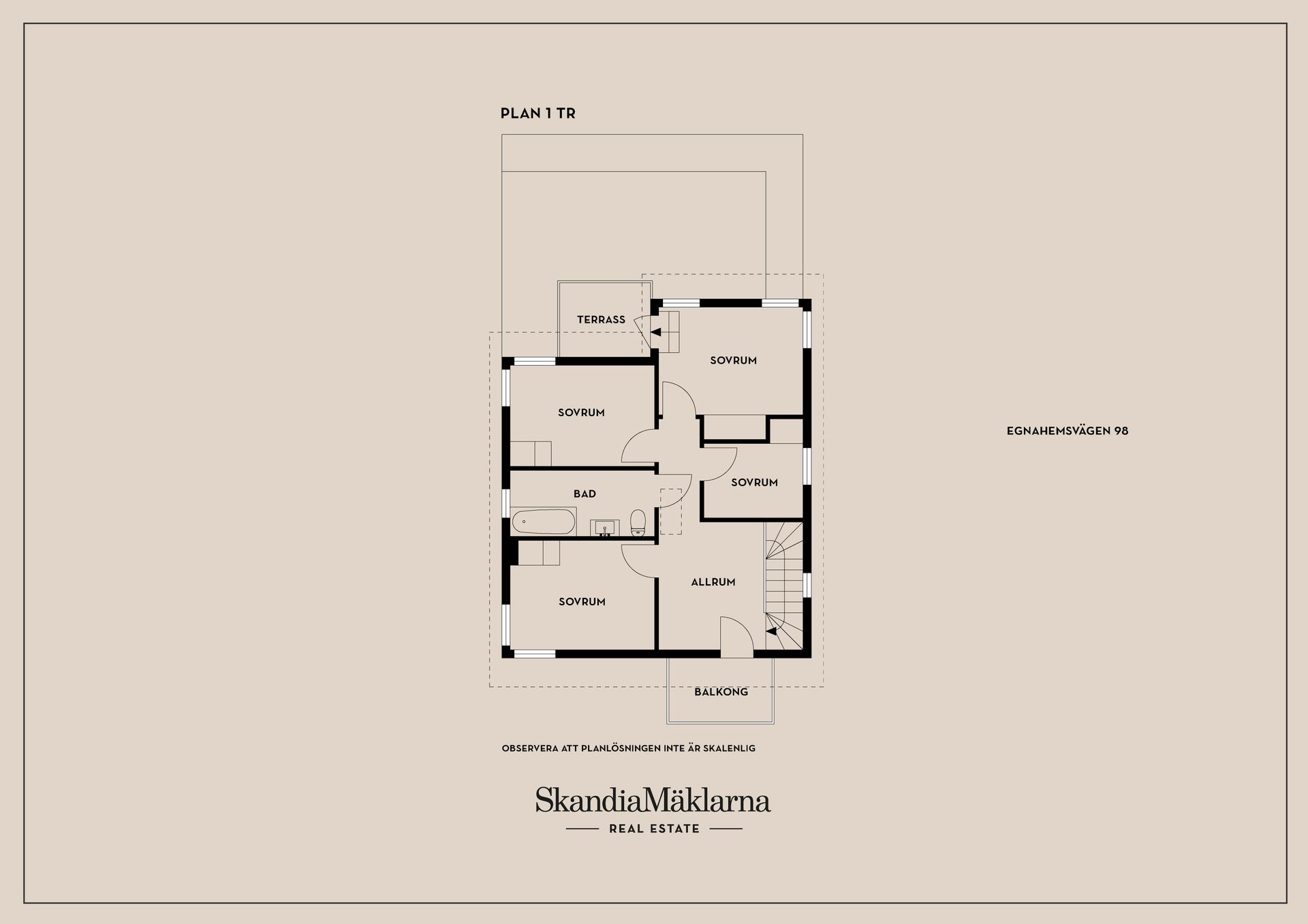 Villa, Egnahemsvägen 98, Stuvsta - Stensängen, Huddinge