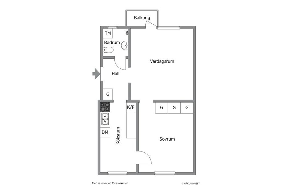 Bostadsrätt, Registervägen 14, Abrahamsberg, Stockholm