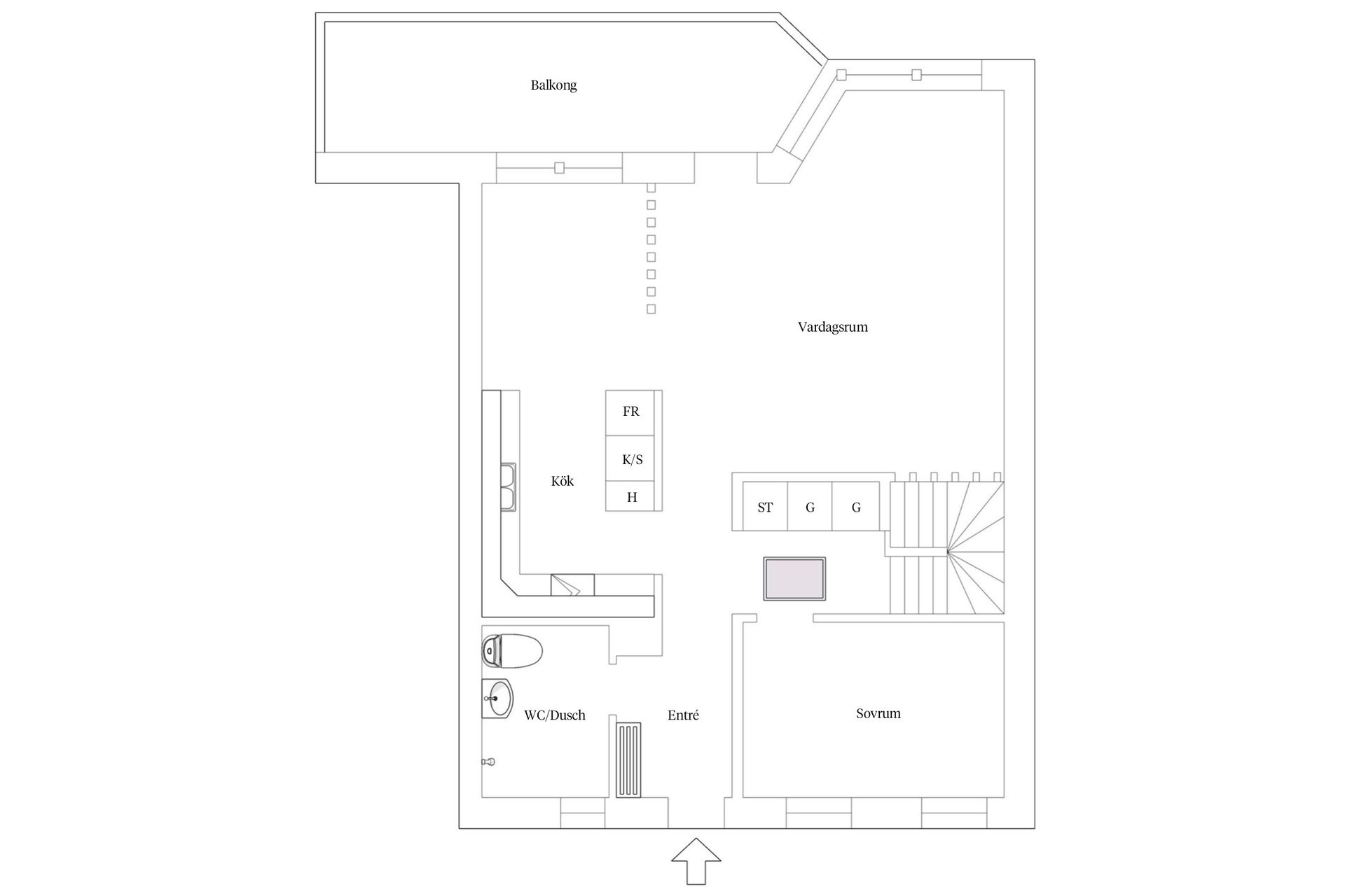 Bostadsrätt, Rotfruktsgatan 9L, Åkeshall, Ystad