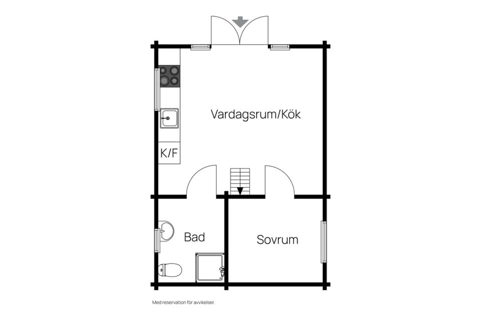 Bostadsrätt, Norra Uddegatan 1 LGH 1005, Centrum, Strömstad