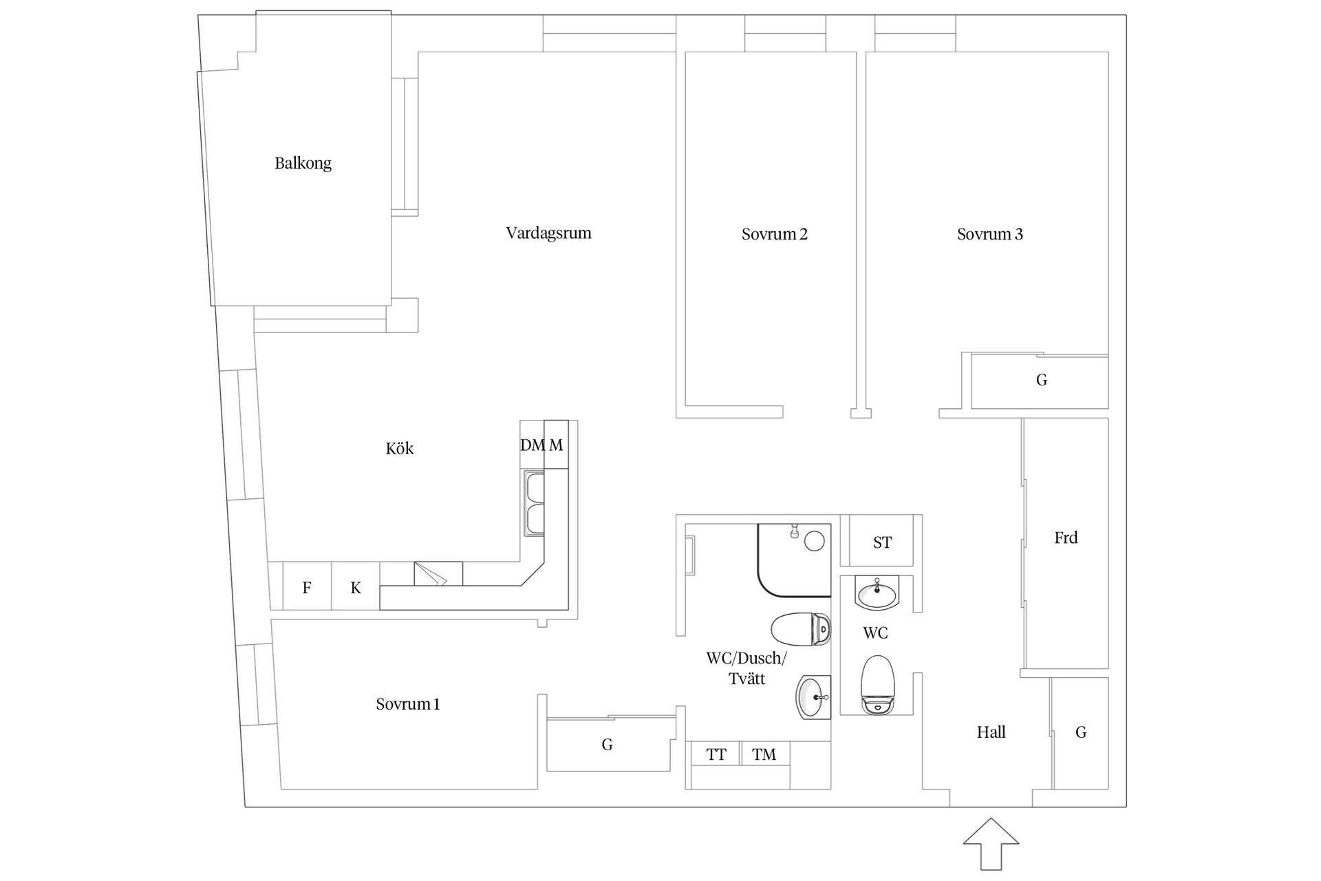 Bostadsrätt, Rådmansgatan 4, Landskrona - Centrum, Landskrona