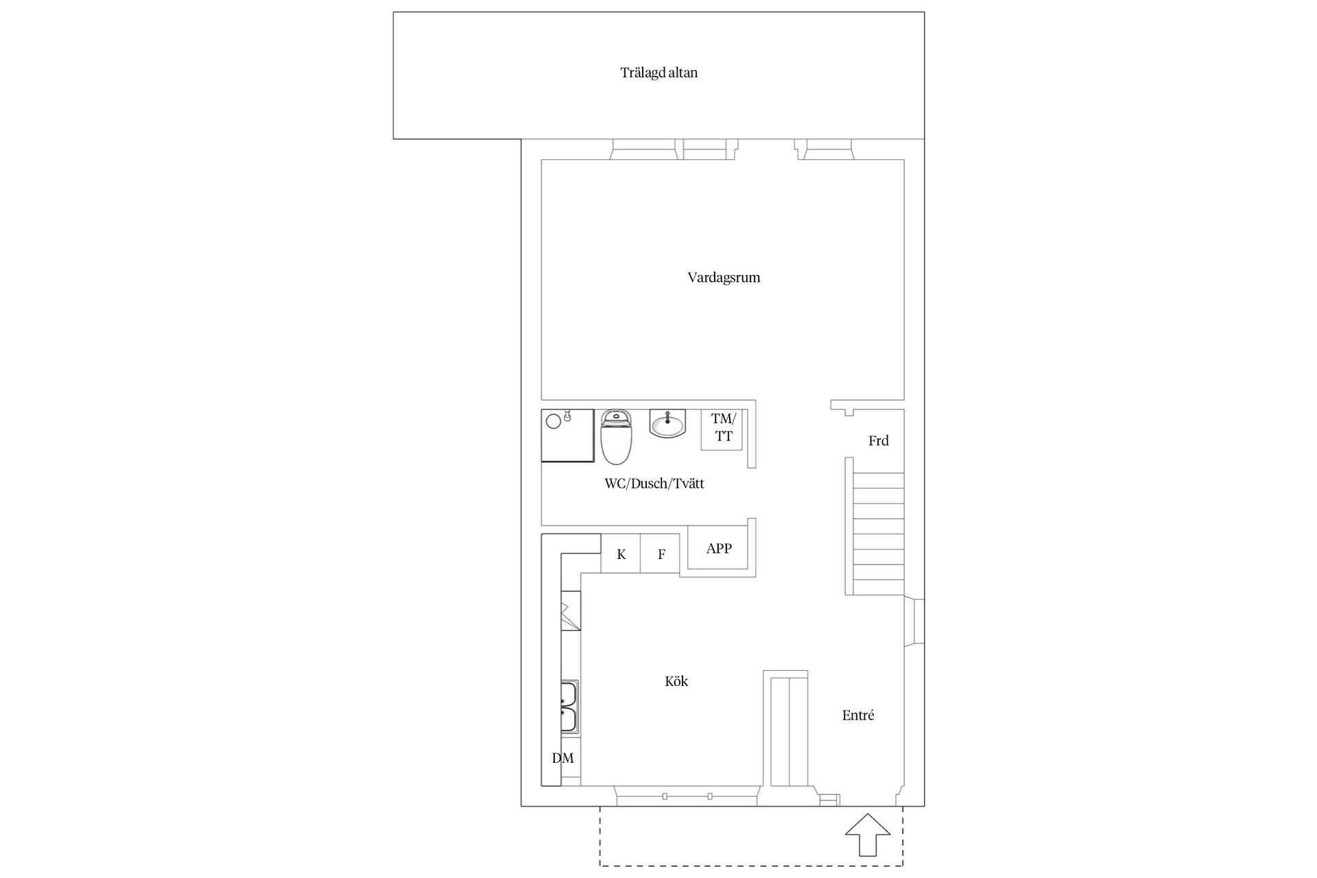 Bostadsrätt, Radhus, Kolmilestigen 9A, Stockfallet, Karlstad