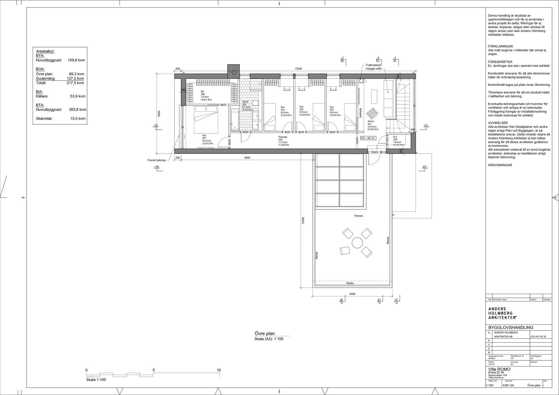 Tomt, Neptunvägen 10A, Ensta, Täby