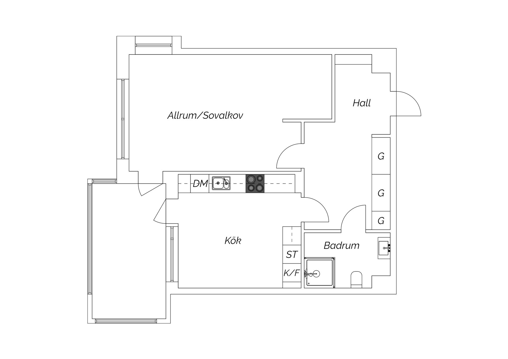 Bostadsrätt, Värnamovägen 3, Granloholm, Sundsvall