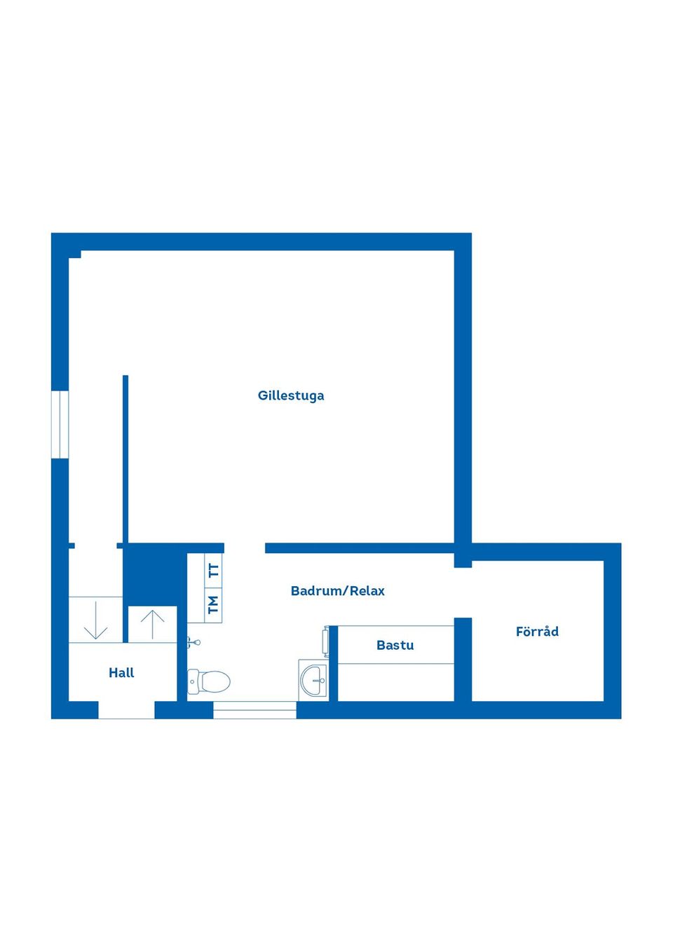 Bostadsrätt, Radhus, Löjtnantsvägen 9 H, Olsbacka, Gävle
