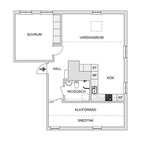 Bostadsrätt, Länna bruksgata 6, Länna, Uppsala