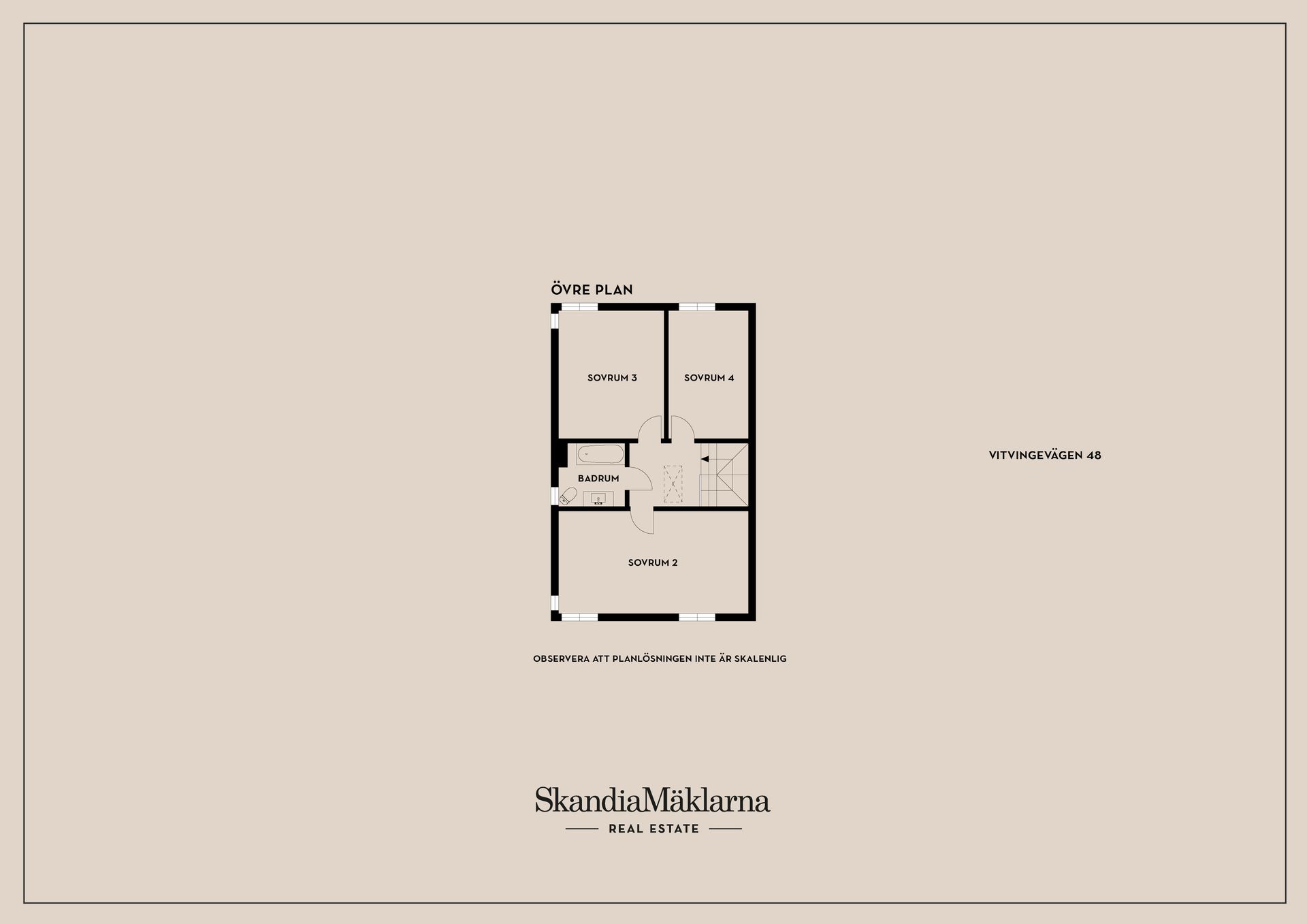Radhus, Vitvingevägen 48, Myrängen, Huddinge