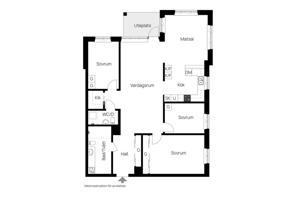 Bostadsrätt, Slottsvägen 1, Näsbypark, Täby
