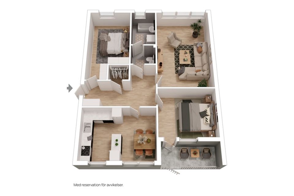 Bostadsrätt, Kvinnebyvägen 23, Hjulsbro, Linköping