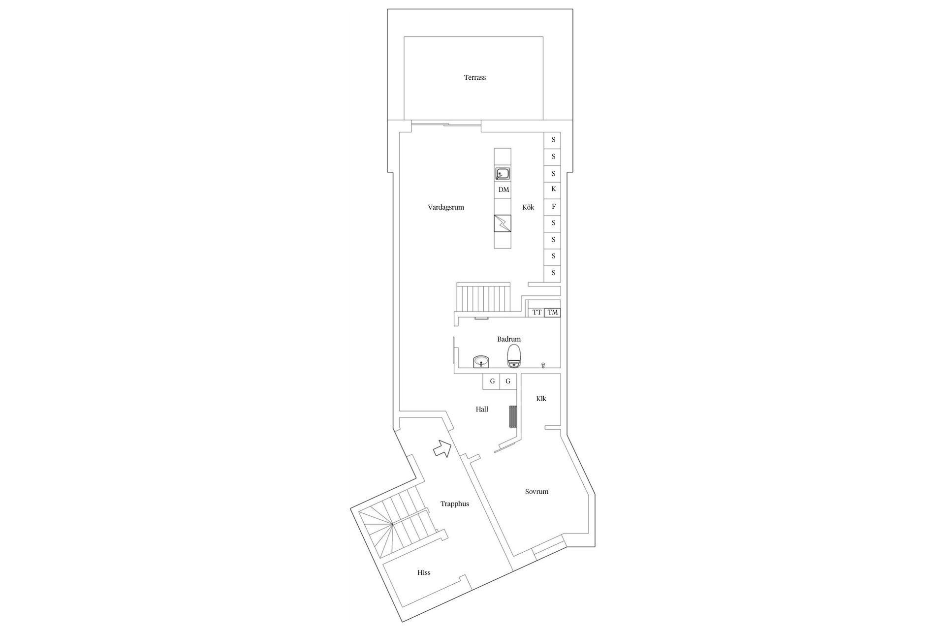 Bostadsrätt, Dammhejdegatan 35, Trädgårdsstaden, Ystad