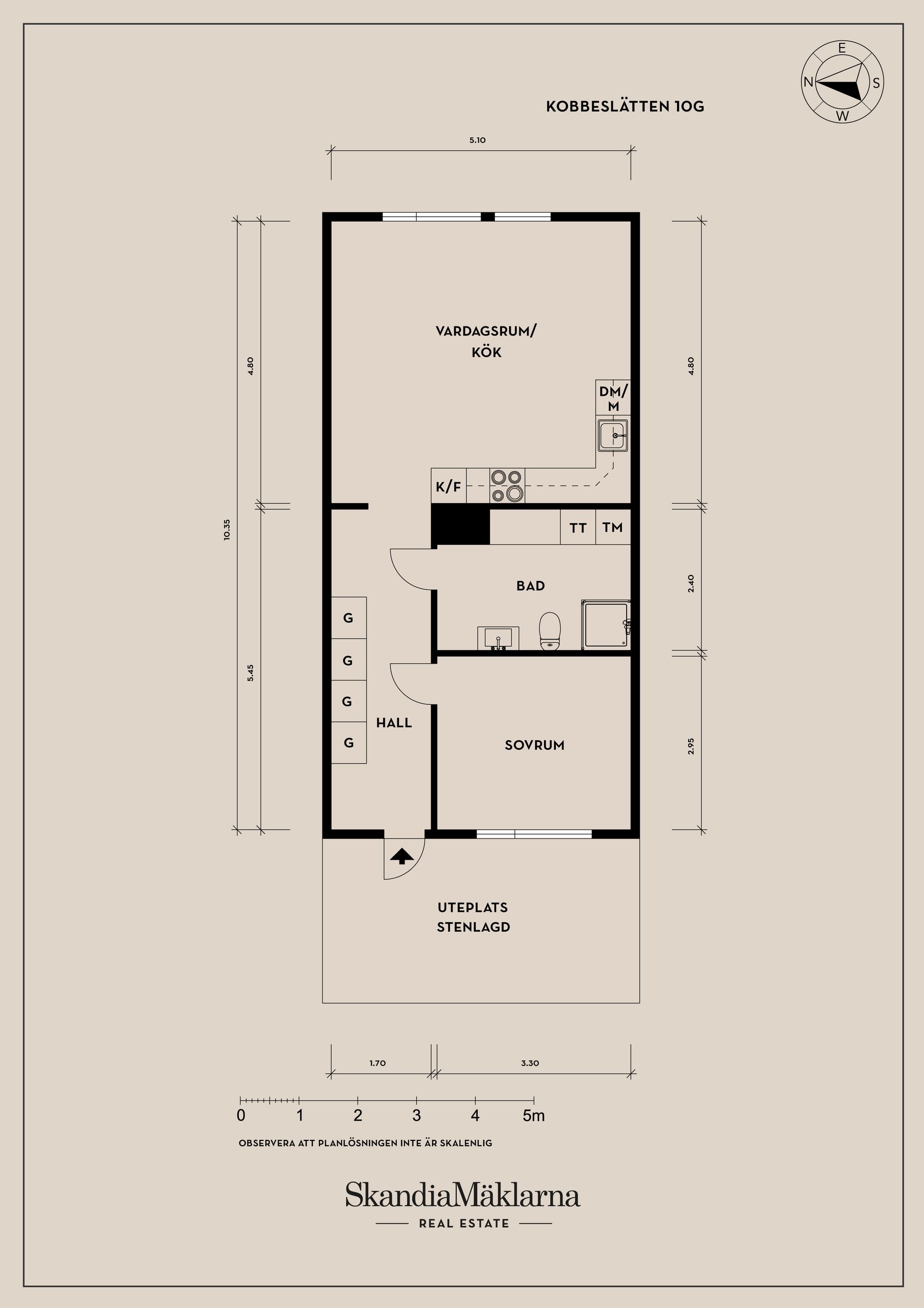 Bostadsrätt, Kobbeslätten 10G, Askim  Sisjön, Göteborg