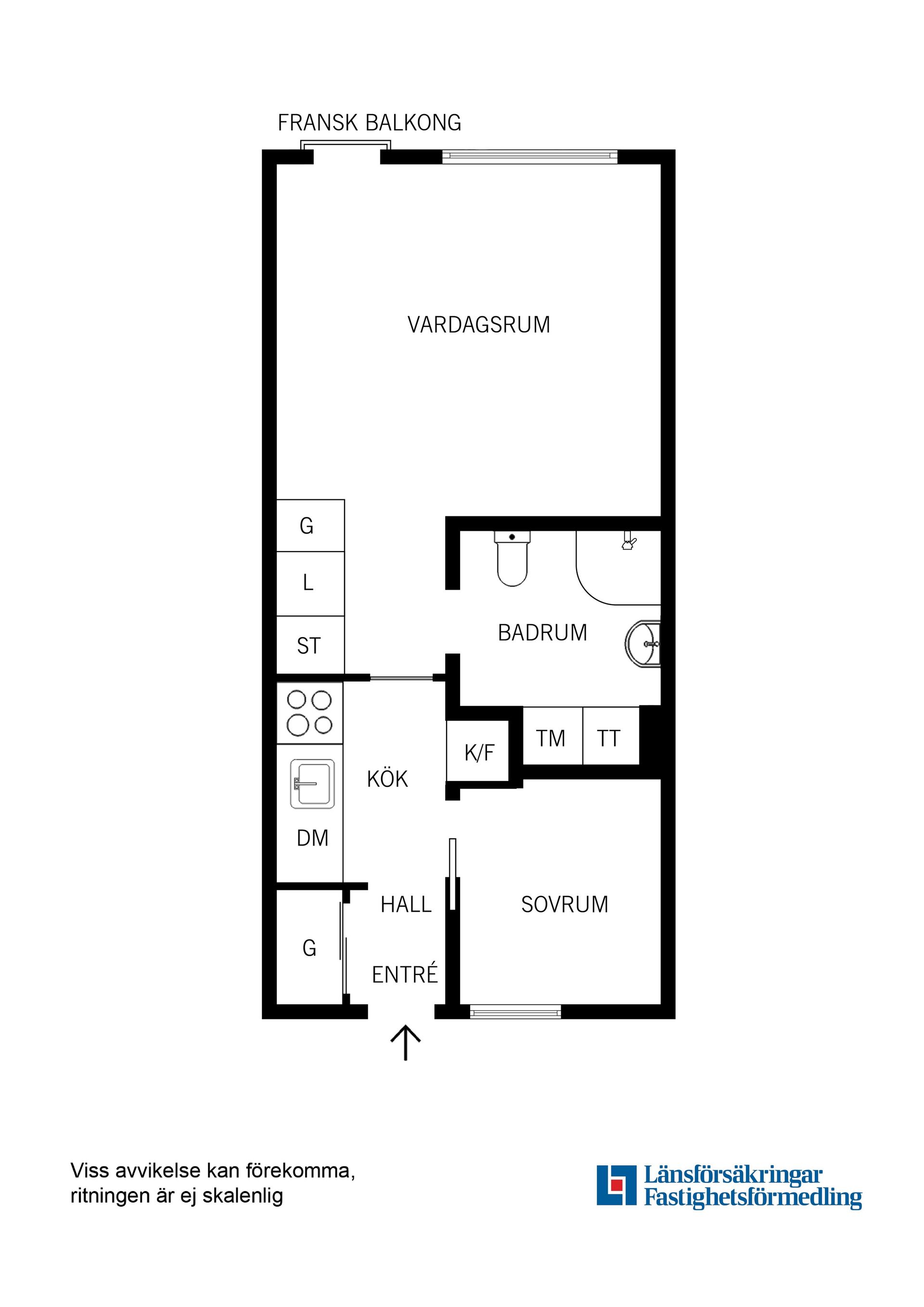 Bostadsrätt, Ellen Keys Gata 24, Fruängen, Stockholm