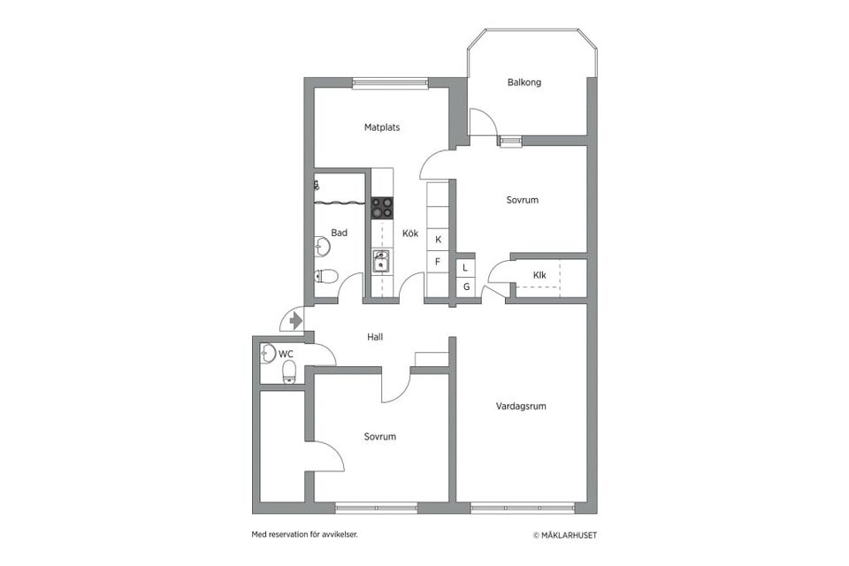 Bostadsrätt, Flisavägen 55, Östra Bjurhovda, Västerås