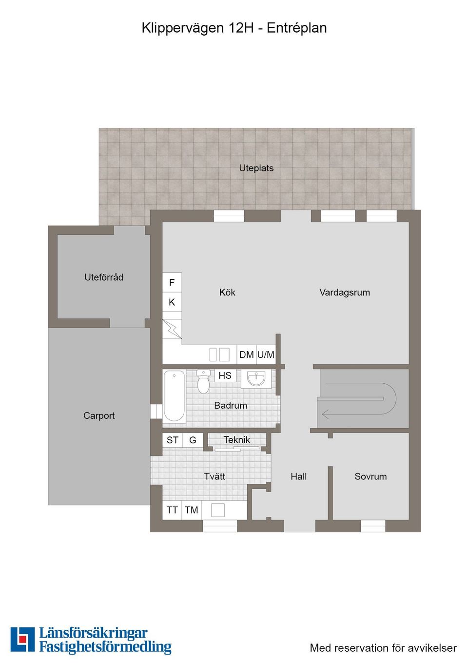 Bostadsrätt, Radhus, Klippervägen 12H, Bredsand, Enköping