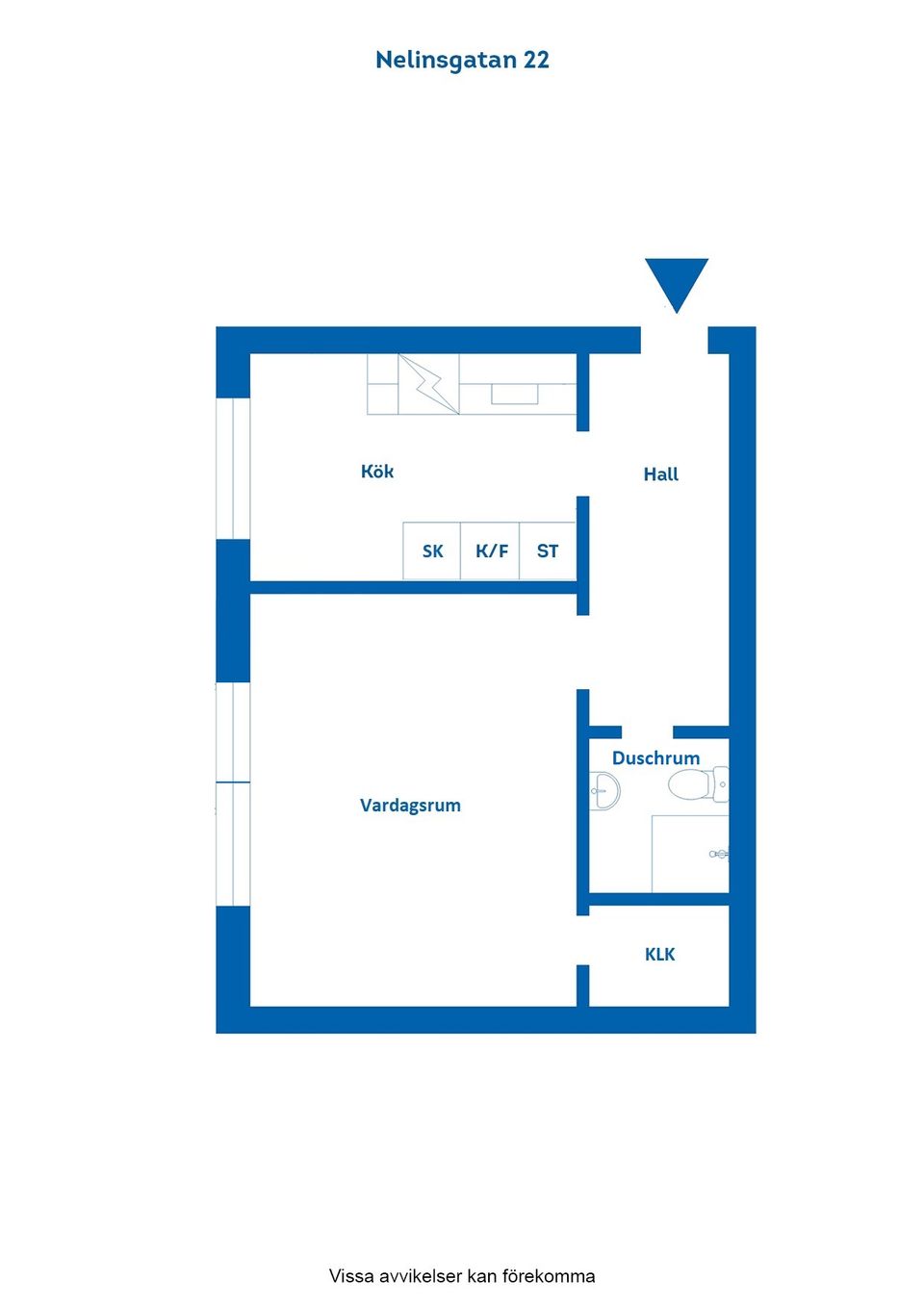 Bostadsrätt, Nelinsgatan 22, Söder, Norrköping
