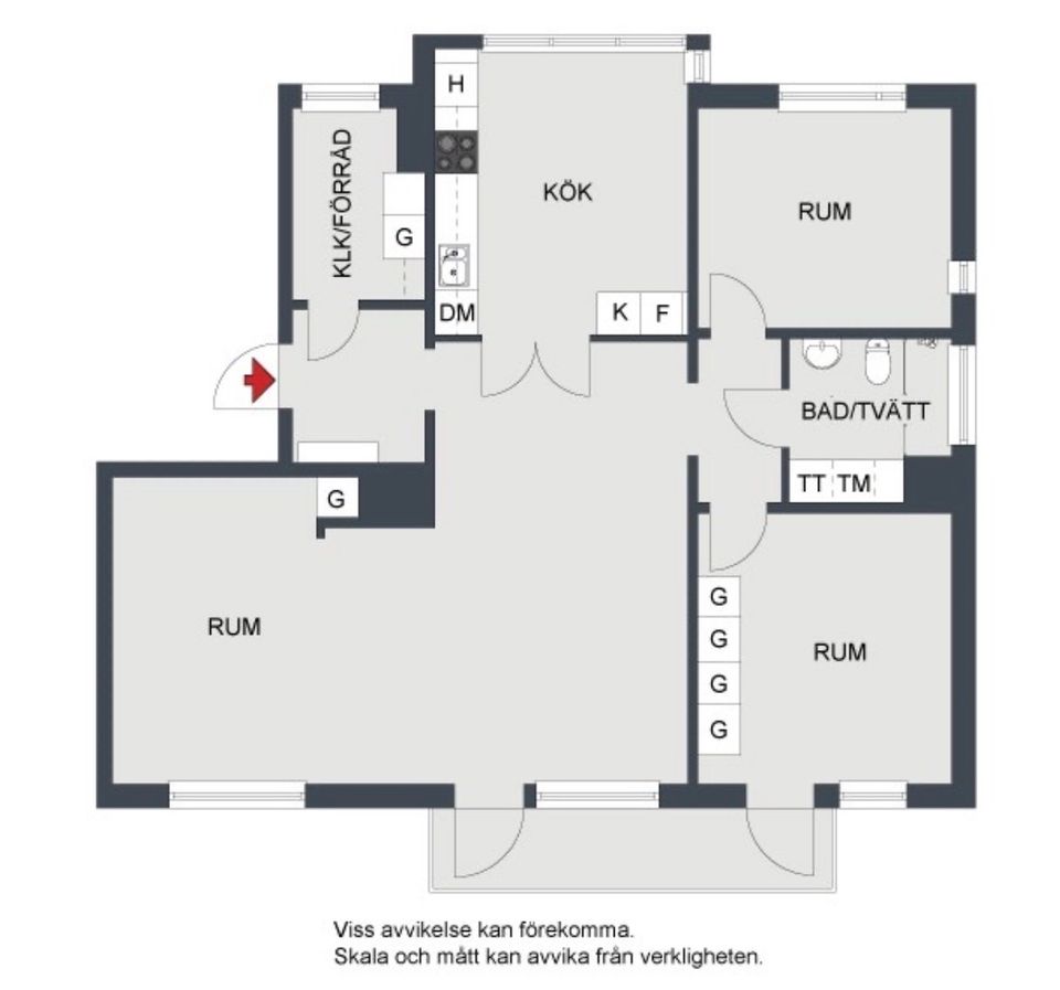 Bostadsrätt, Lilla vägen 16, Enköping
