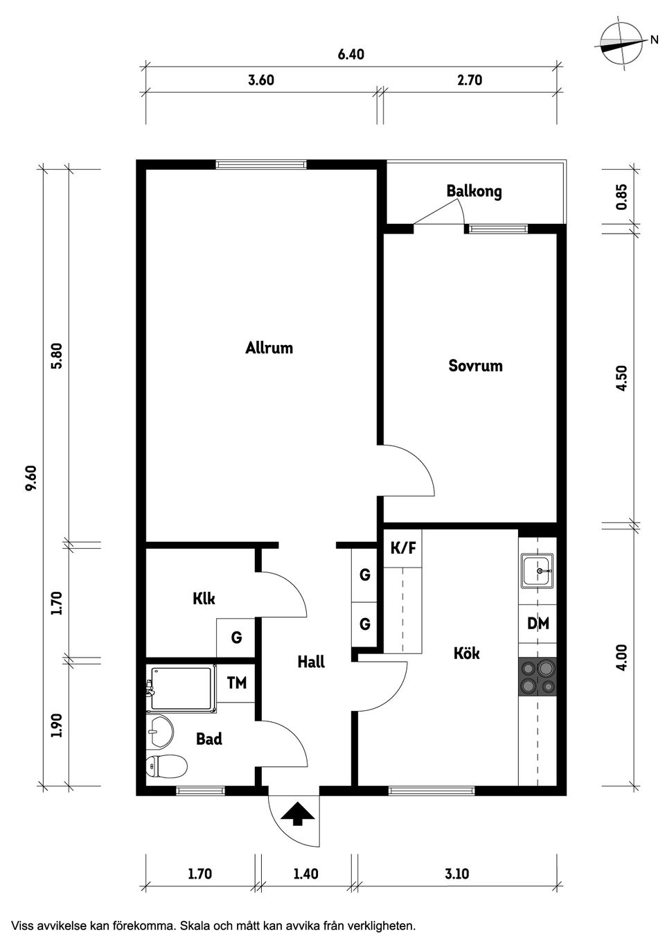 Bostadsrätt, Östra Solgatan 6, Solslätt, Klippan