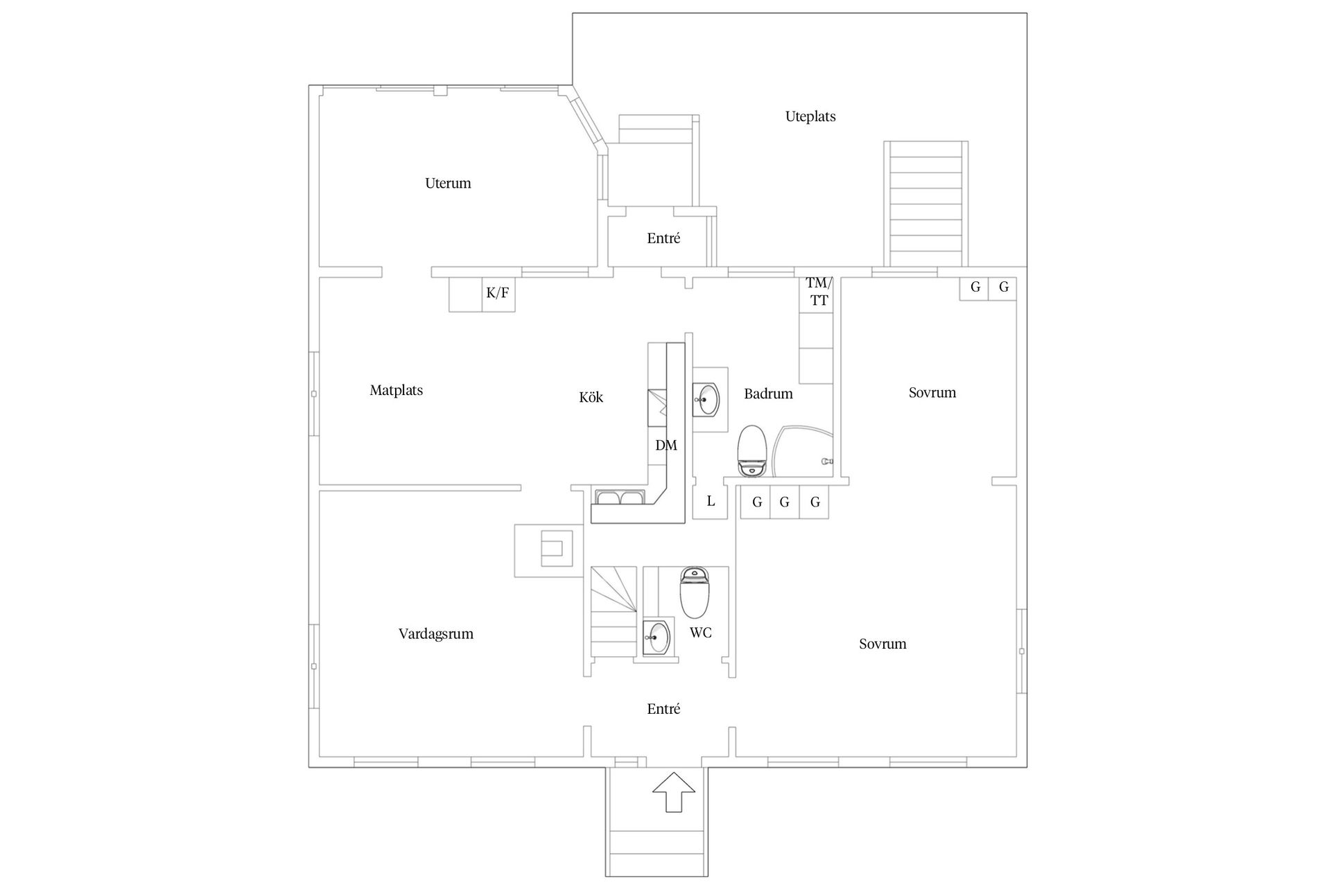 Villa, Södra Järnvägsgatan 33, Vinslöv, Hässleholm