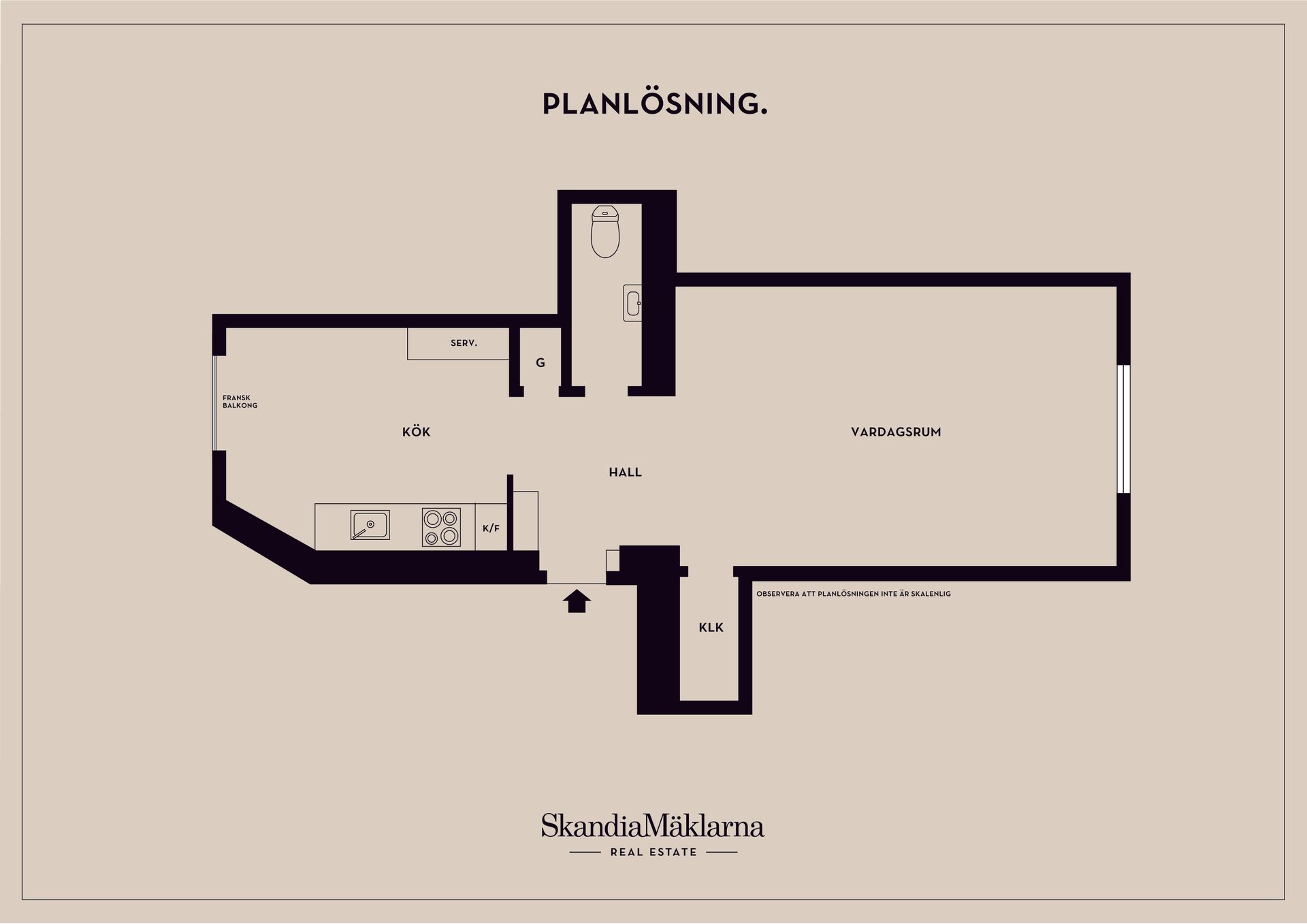 Bostadsrätt, Katarina Bangata 66, 2tr, Södermalm, Stockholm