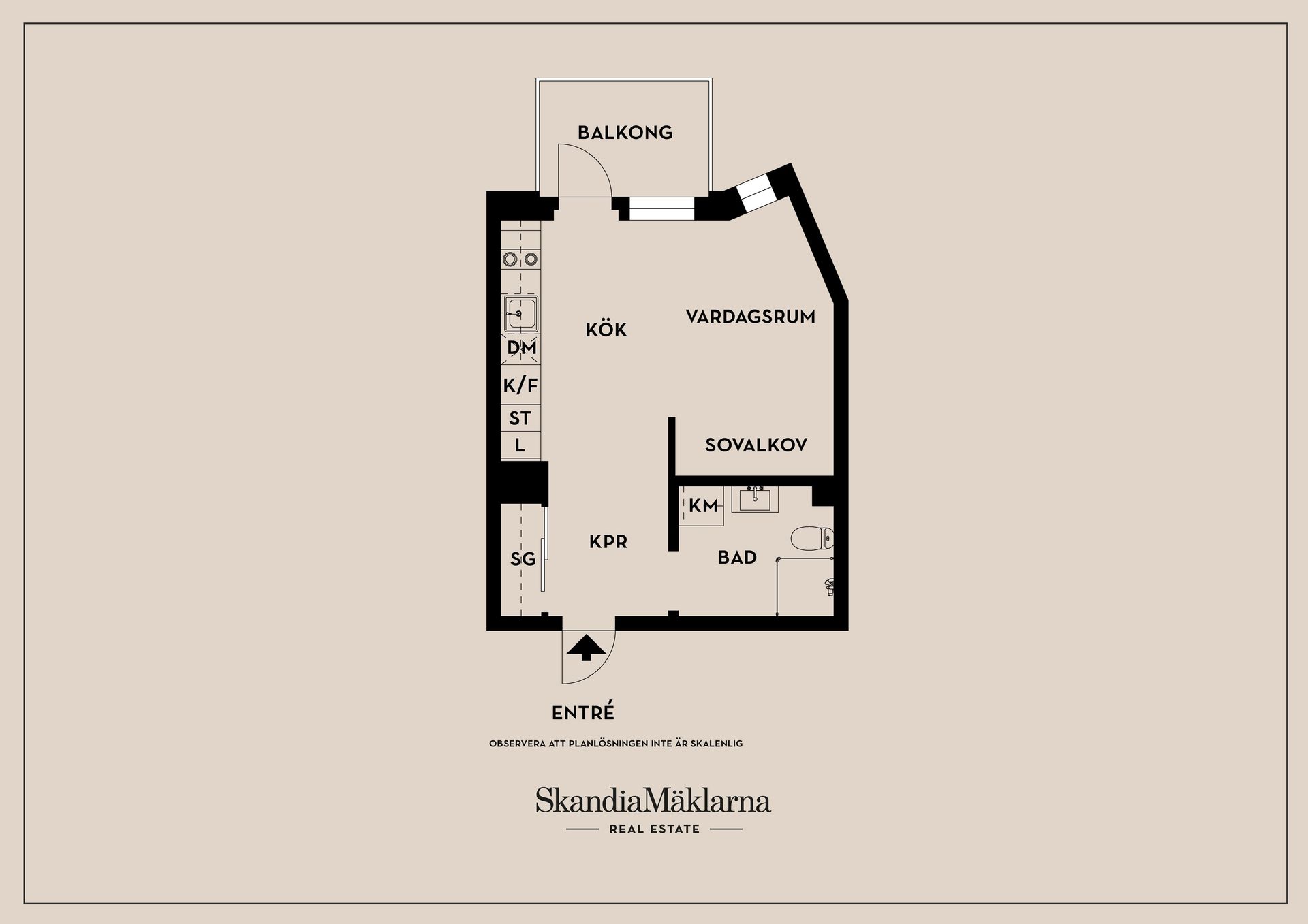 Bostadsrätt, Generalsgatan 40, Barkarbystaden, Järfälla