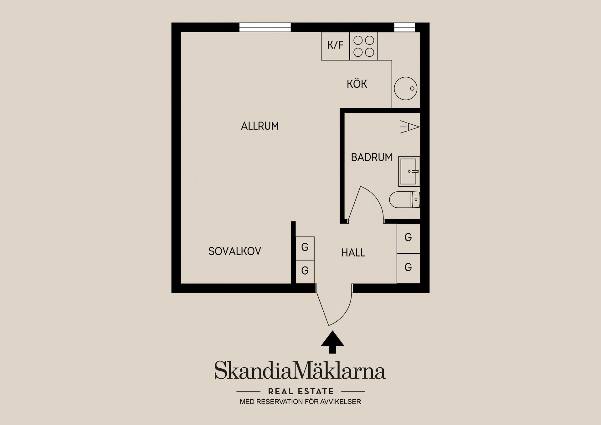 Bostadsrätt, Murargatan 14E, Sala Backe, Uppsala