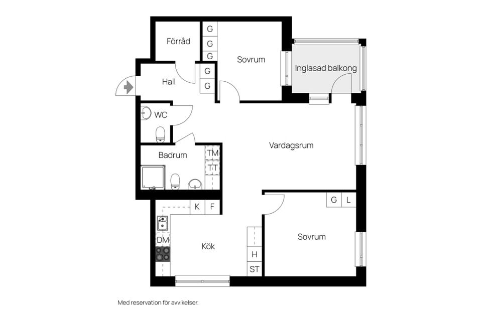 Bostadsrätt, Stationsgatan 2a, Märsta - Centralt, Sigtuna