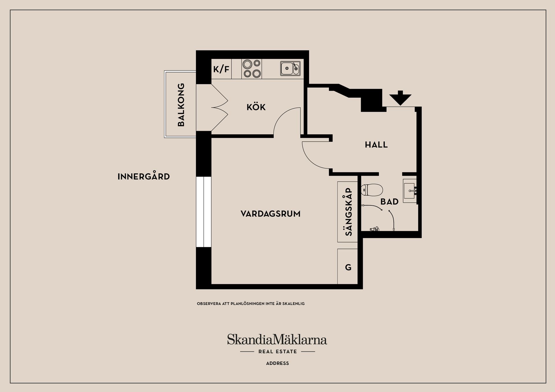 Bostadsrätt, Folkungagatan 67, Södermalm, Stockholm