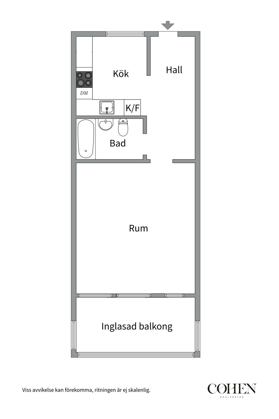 Bostadsrätt, Sparrisgatan 7A, Årsta, Uppsala