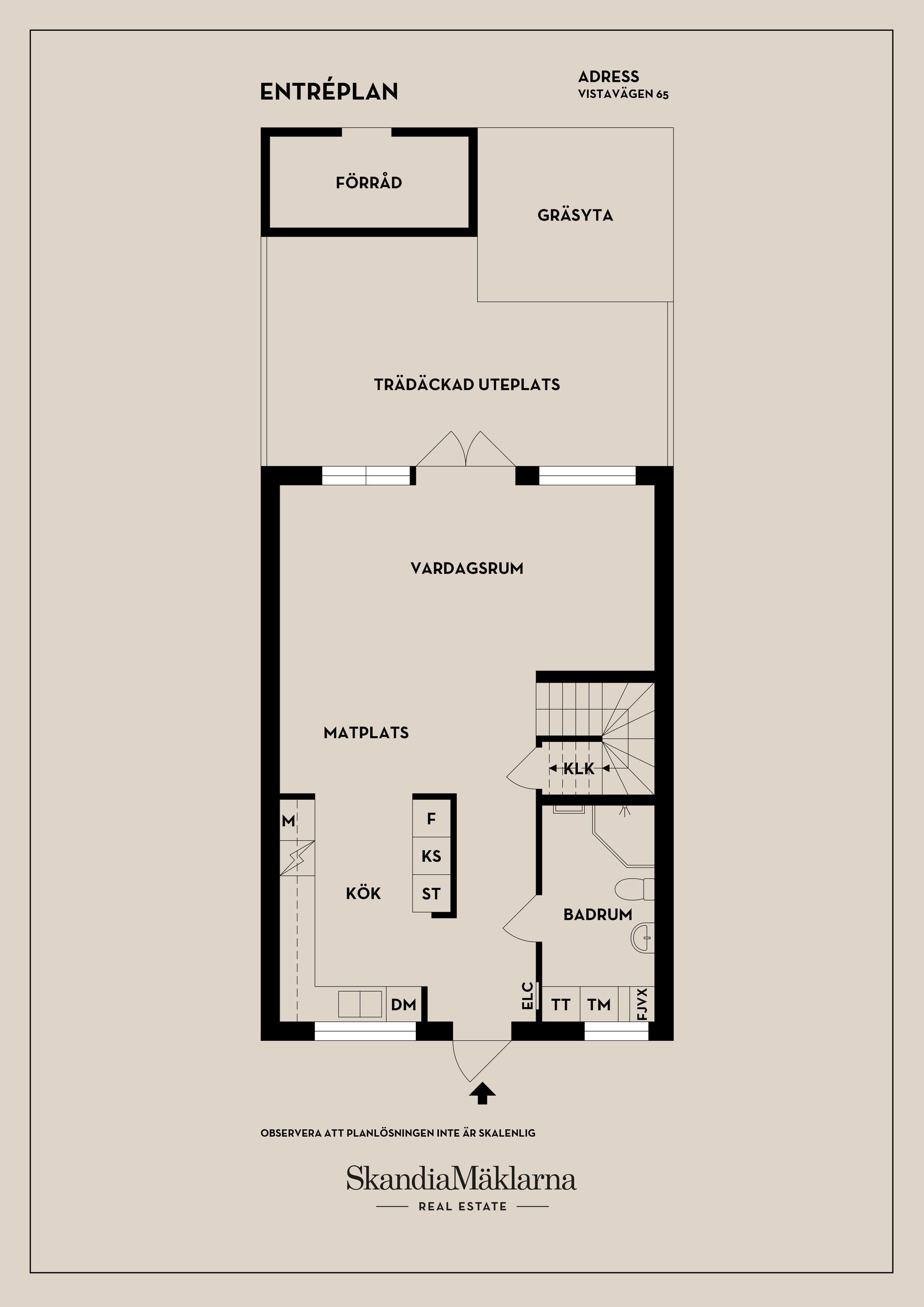 Radhus, Vistavägen 65, Vistaberg, Huddinge
