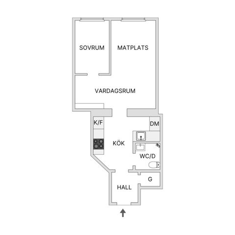 Bostadsrätt, Västmannagatan 54, 4 tr, Vasastan Odenplan, Stockholm