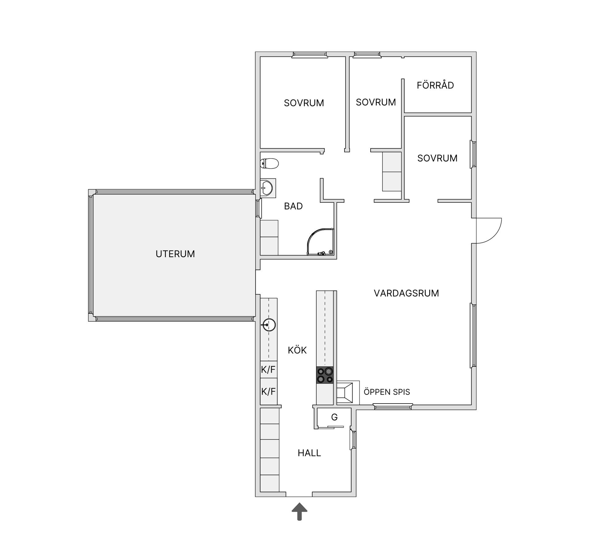 Villa, Blåbärsstigen 2, Ljungabolet, Ängelholm