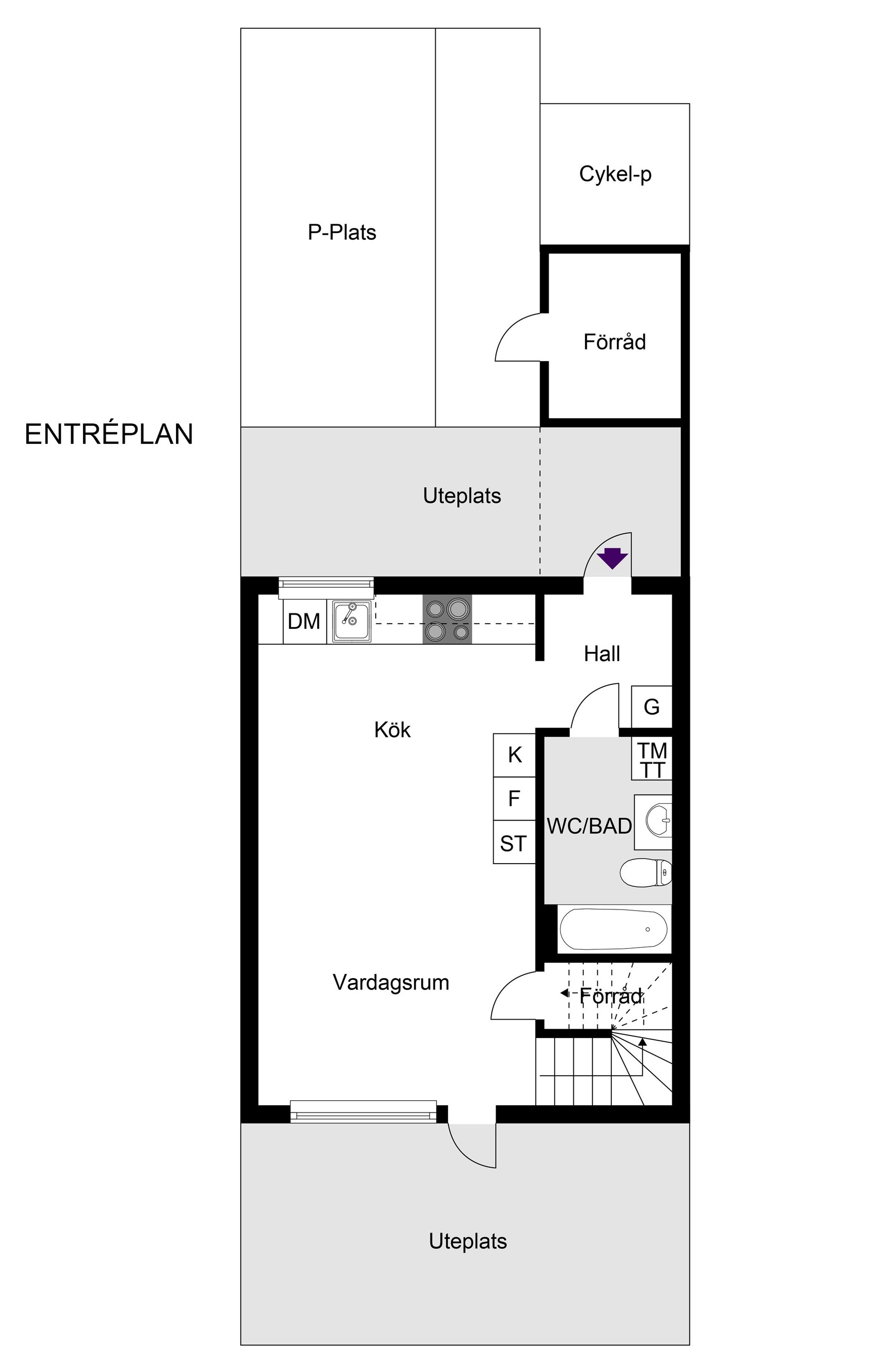 Bostadsrätt, Radhus, Sällhetsvägen 62, Hässelby Norra Villastad, Stockholm