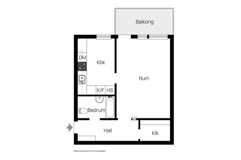 Bostadsrätt, Bågevägen 33D, Bosvedjan, Sundsvall