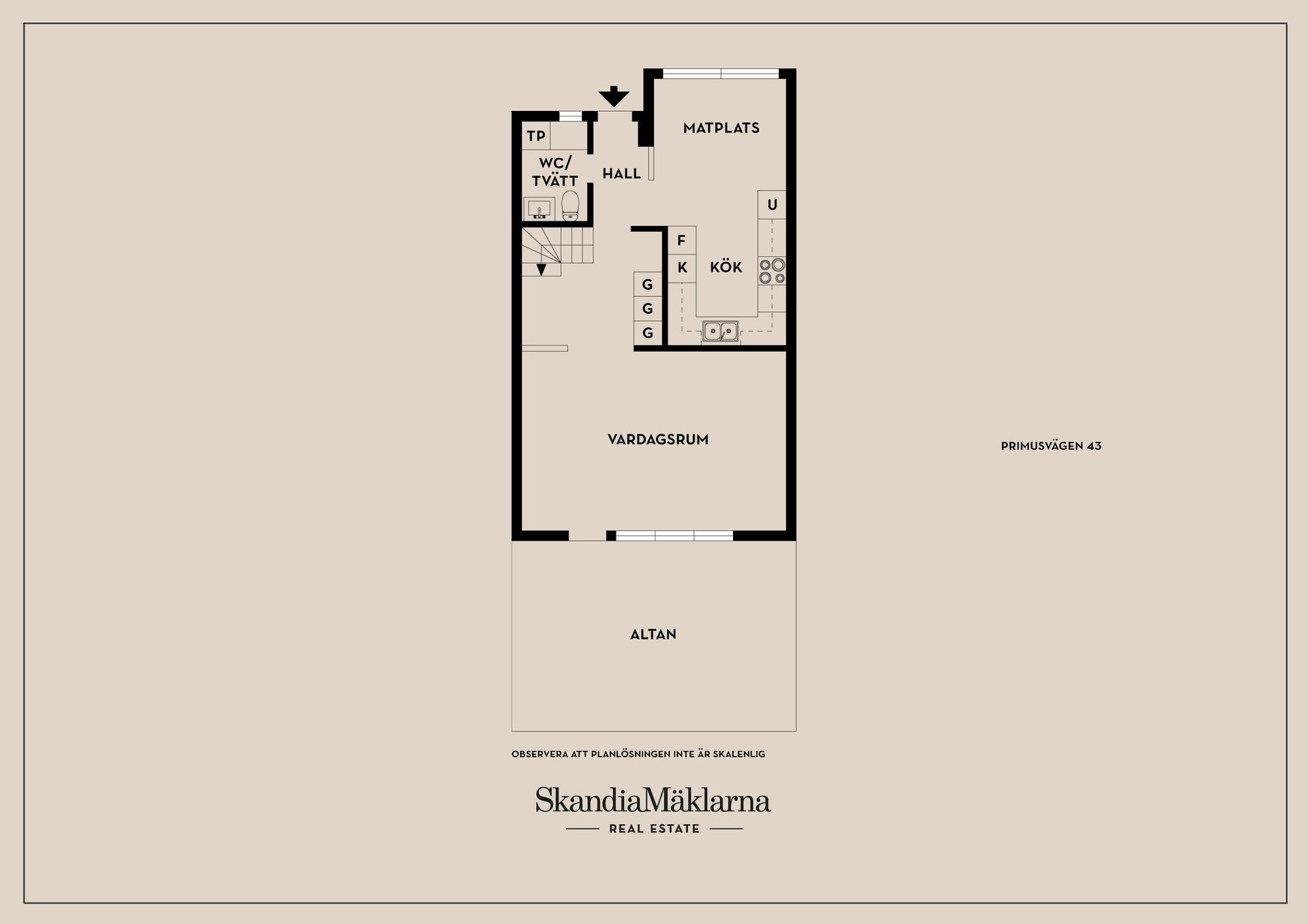 Radhus, Primusvägen 43, Ljungsbro, Linköping
