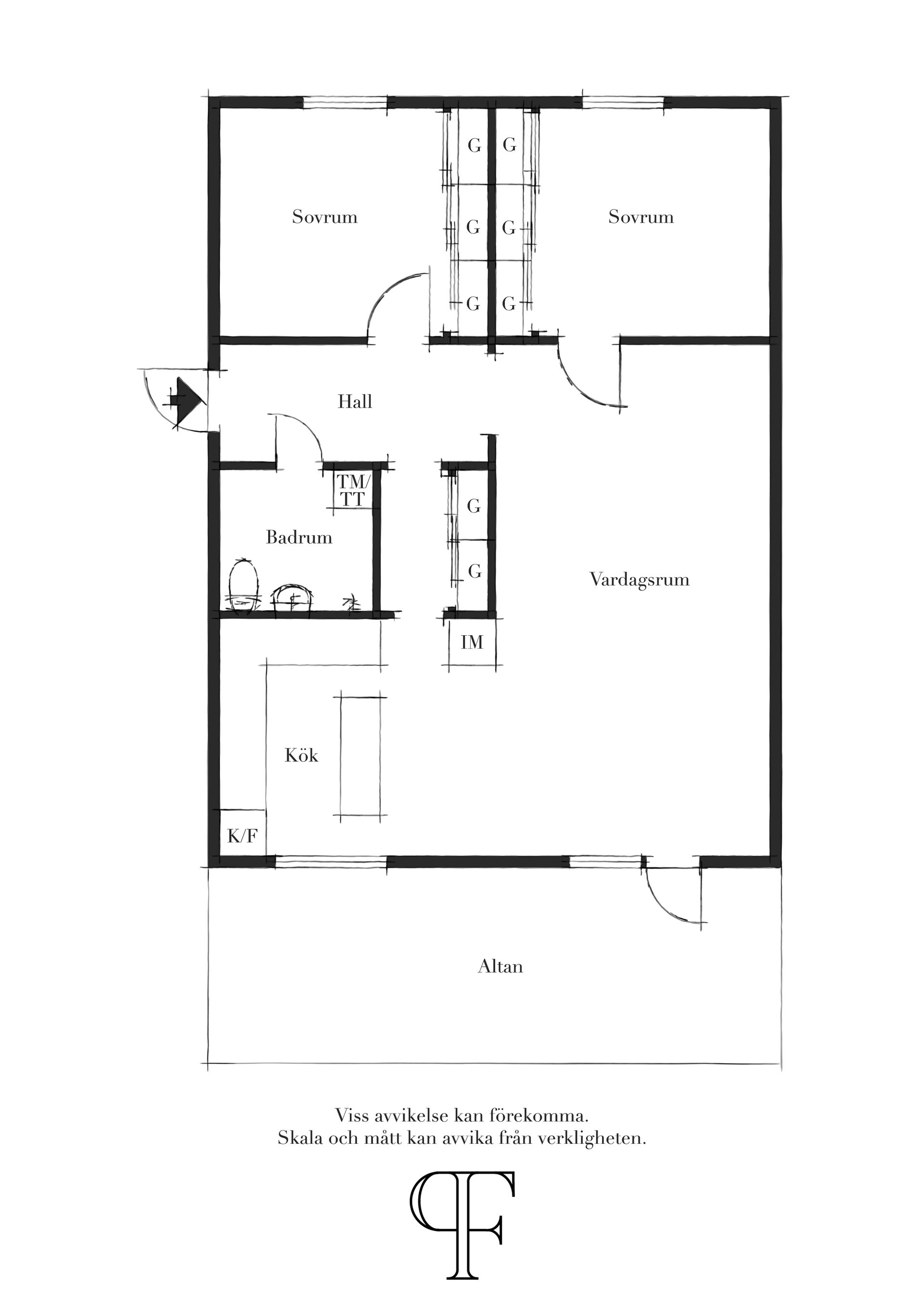 Bostadsrätt, Gröna Gatan 1B, Mariekäll, Södertälje