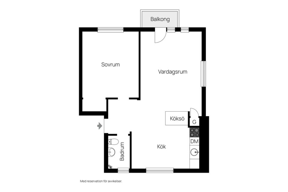Bostadsrätt, Erikslundsgatan 8, Erikslund, Borås