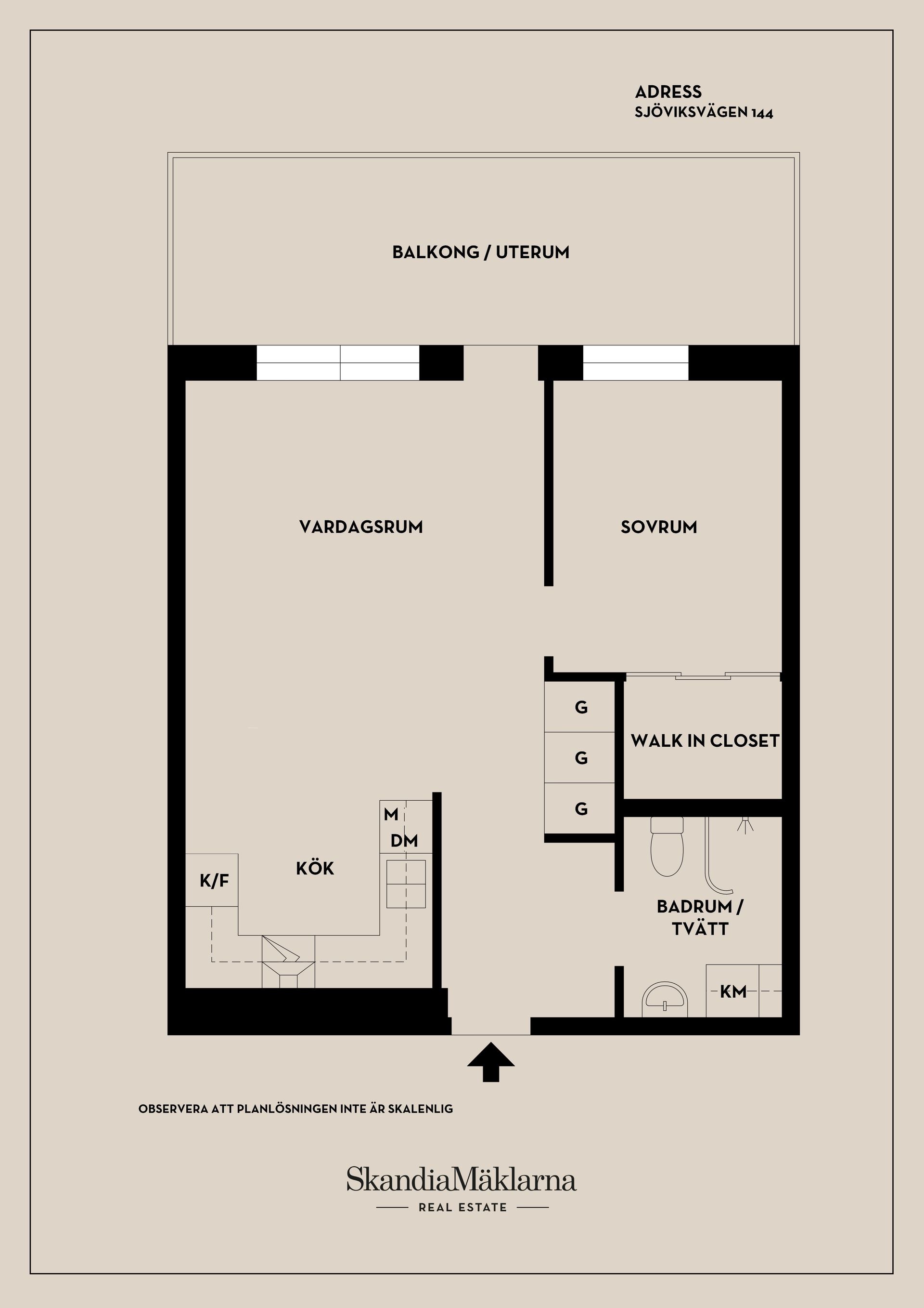 Bostadsrätt, Sjöviksvägen 144, Liljeholmskajen, Stockholm