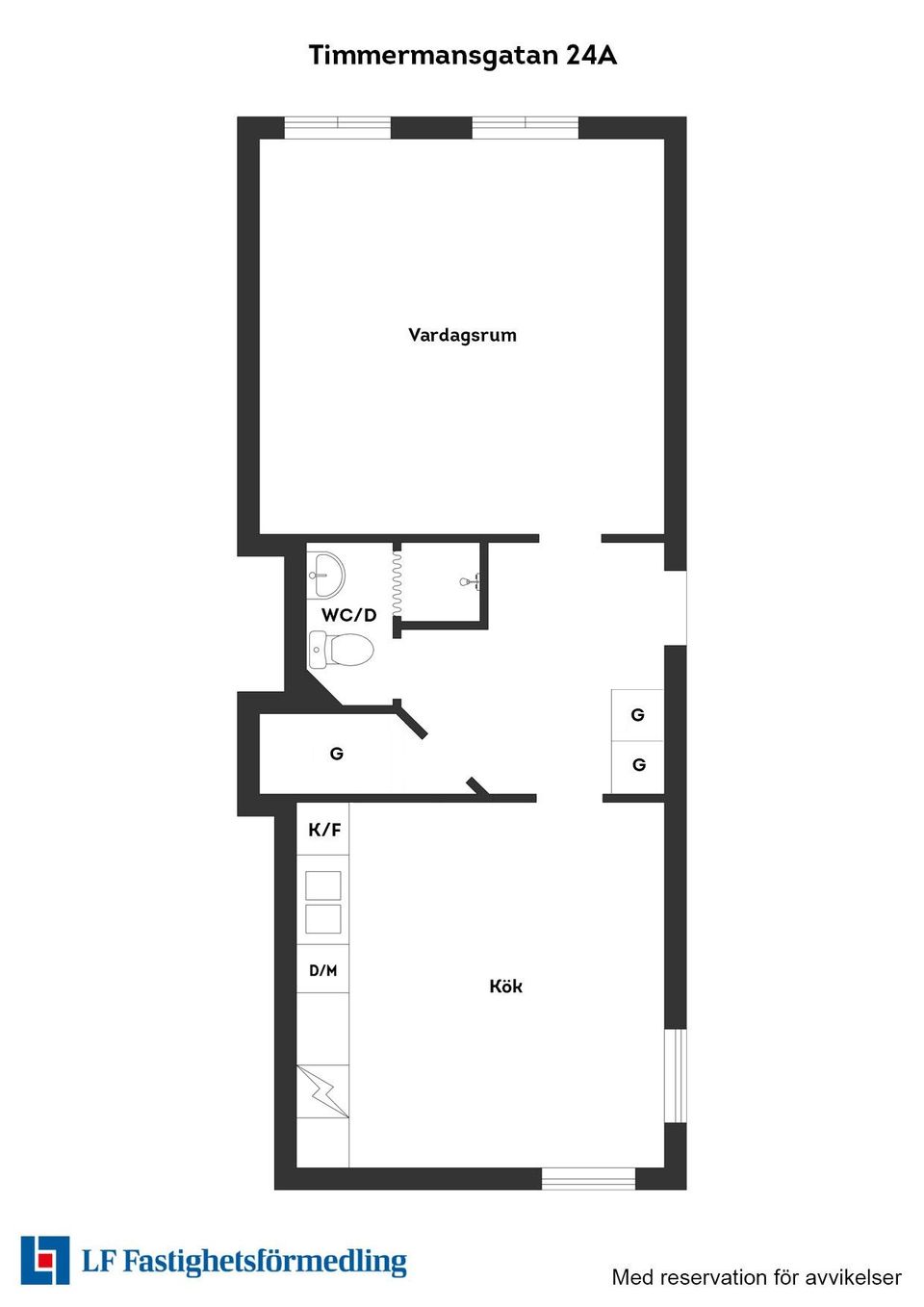 Bostadsrätt, Timmermansgatan 24A, Centrum, Halmstad