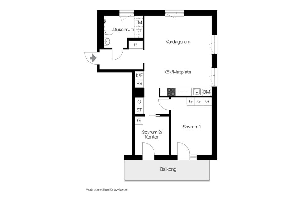 Bostadsrätt, Peder Hardings Väg 4E, Visby  - Söder, Gotland