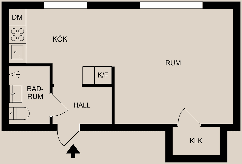Bostadsrätt, Trozelligatan 40, Söder, Norrköping