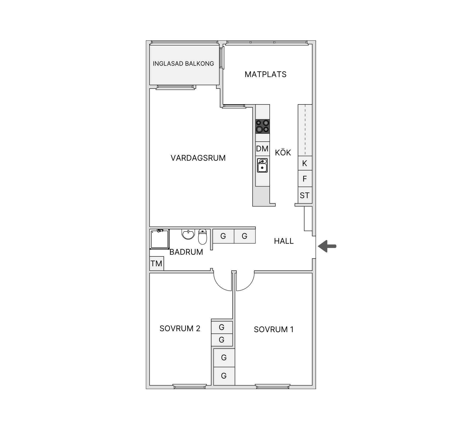 Bostadsrätt, Övralidsgatan 11, Hisings Backa, Göteborg