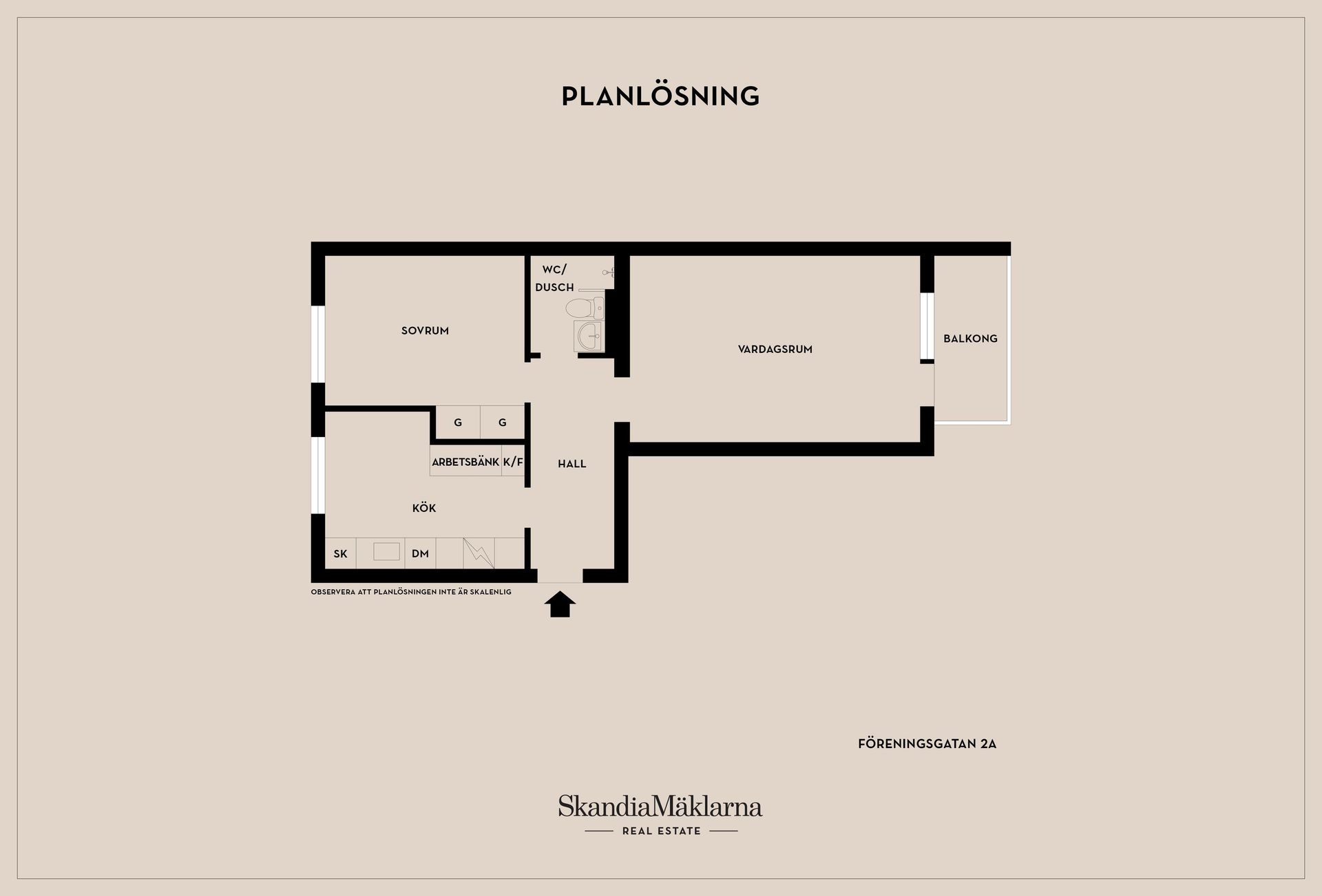 Bostadsrätt, Föreningsgatan 2A, Kävlinge