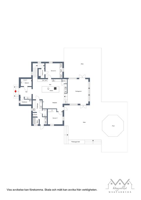 Villa, Eksätervägen 9, Österhagen, Upplands-Bro