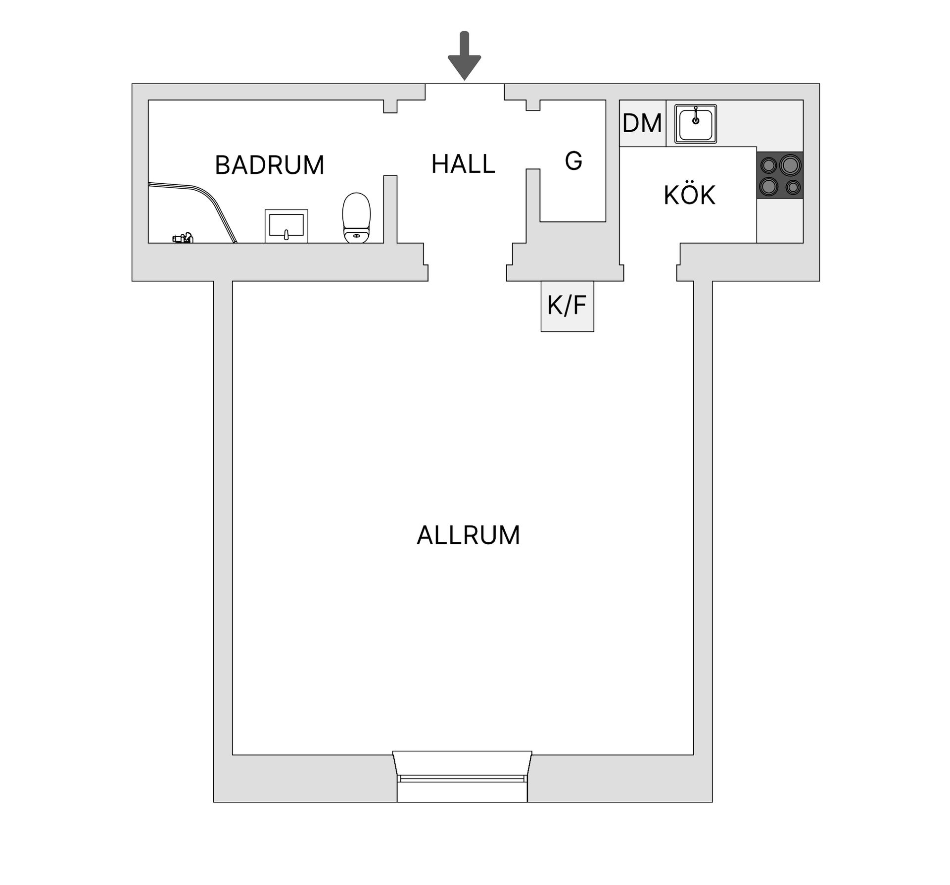 Bostadsrätt, Sankt Eriksgatan 83, 2 tr, Vasastan Birkastan, Stockholm