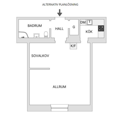 Bostadsrätt, Sankt Eriksgatan 83, 2 tr, Vasastan Birkastan, Stockholm