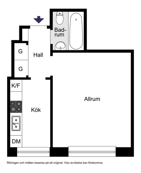 Bostadsrätt, Lilla gatan 4A, Råsunda, Solna