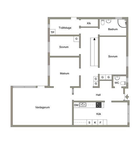 Villa, Radhus, Aspgatan 31, Fylsta, Kumla