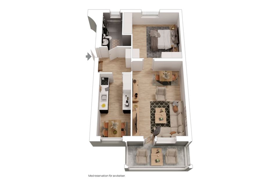 Bostadsrätt, Folkungagatan 23b, Norrmalm, Borås