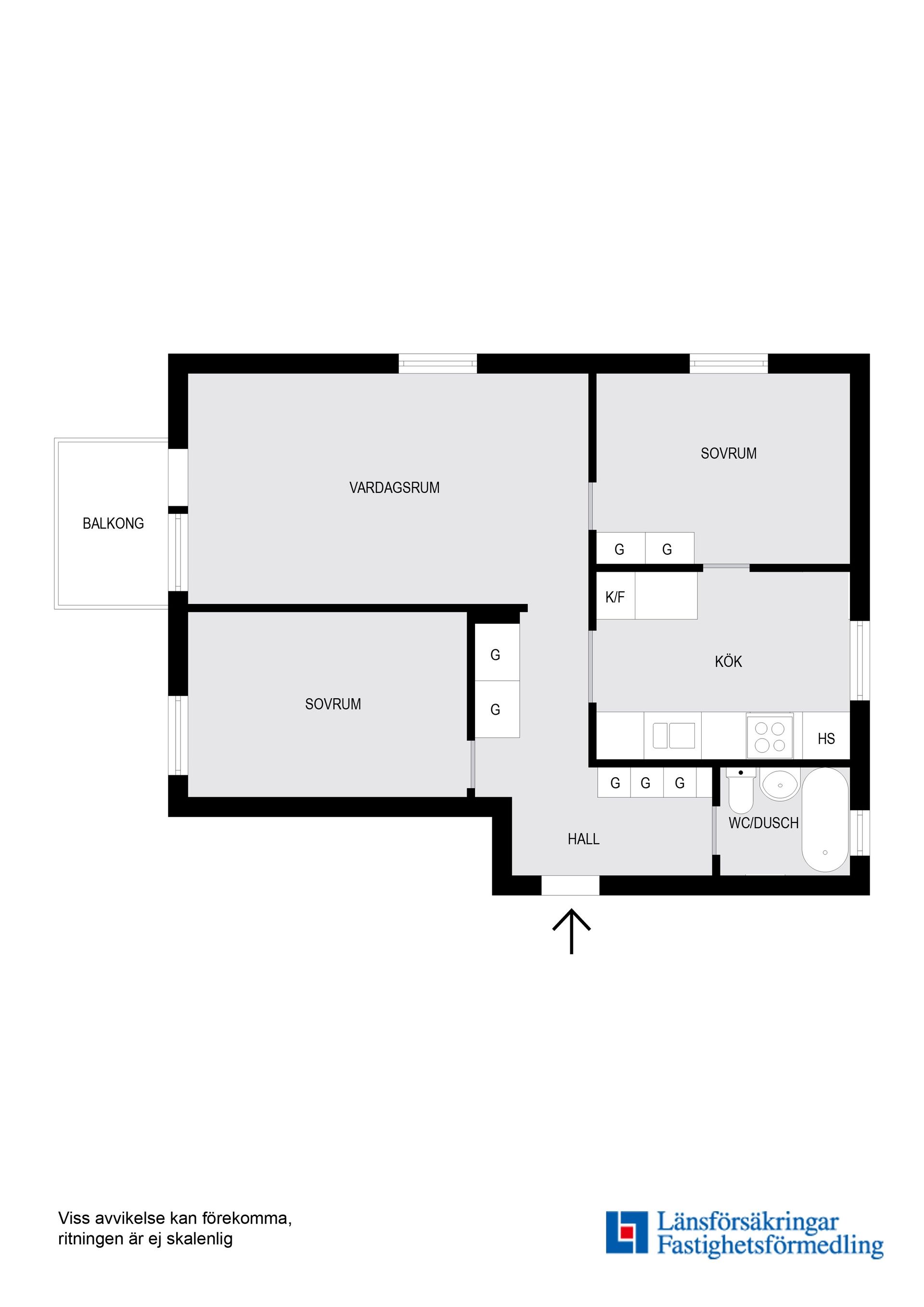 Bostadsrätt, Kolmårdsvägen 63, Käppala, Lidingö