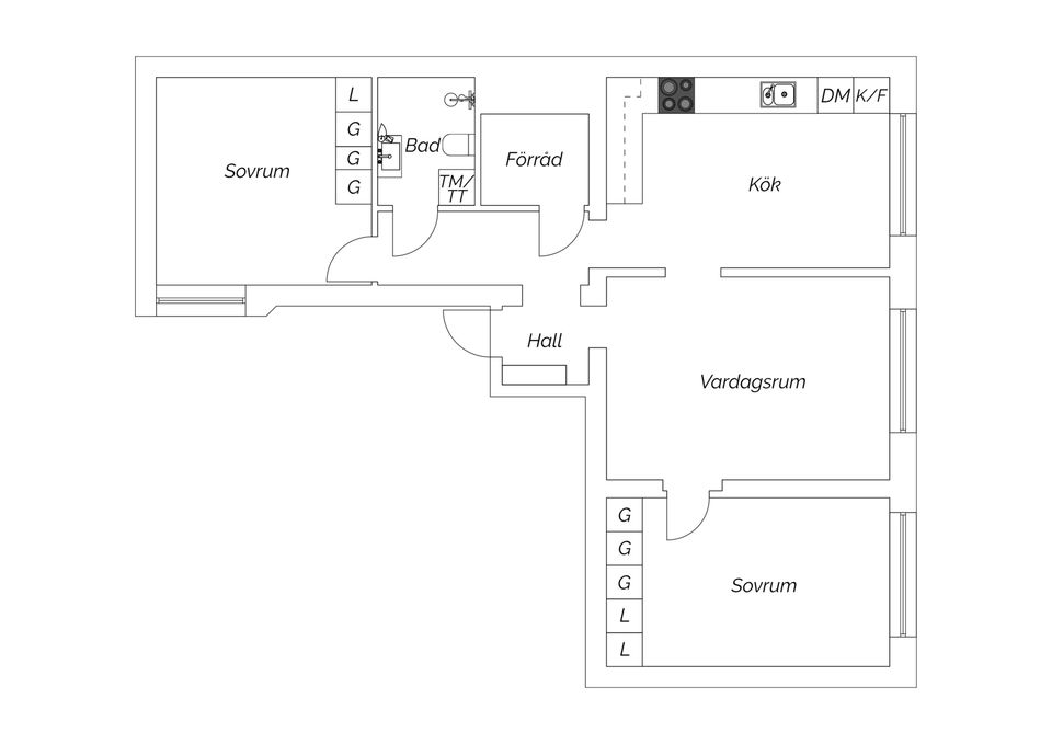 Bostadsrätt, Drottninggatan 71A, Inom Vallgraven, Göteborg
